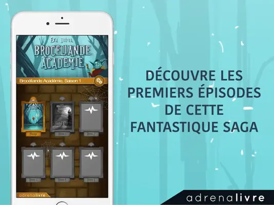 Brocéliande Académie, gamebook android App screenshot 5